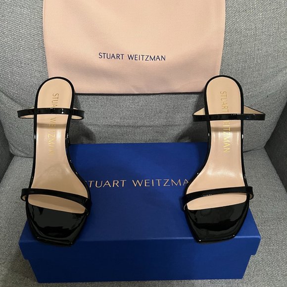 Stuart Weitzman Aleena 100 Black - Picture 13 of 13